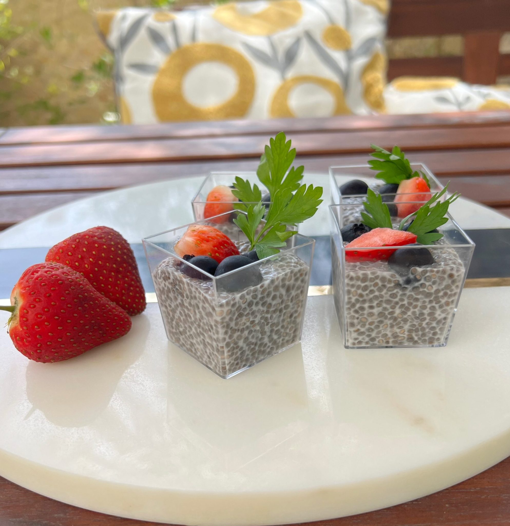 Mini Chia Pudding – Madame Choux – The first choux pastry specialist ...