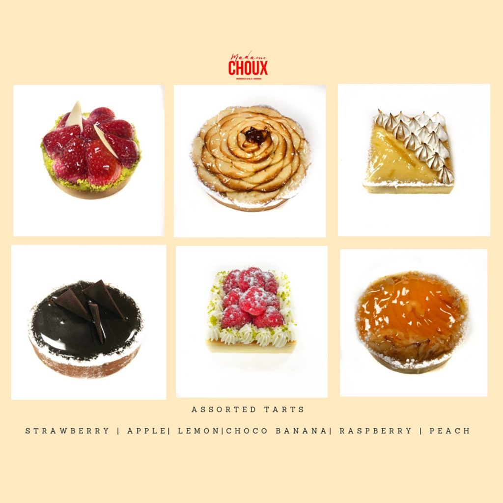 Madame Choux Assorted Tarts Box of 7 – Madame Choux – The first choux ...